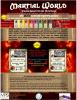 Martial World Training Games Sales Sheet